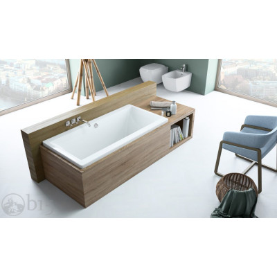 Ванна акрилова Radaway Aridea 200х90 в комплекті з ніжками та сифоном WA1-24-200x090US