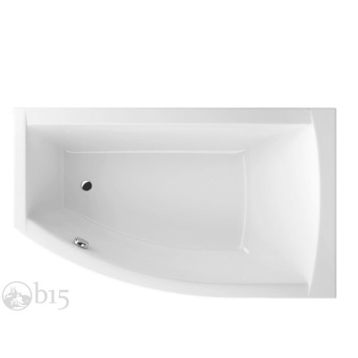 Ванная акриловая Radaway Sitera 160x95 в комплекте с ножками/правая WA1-32-160x095P