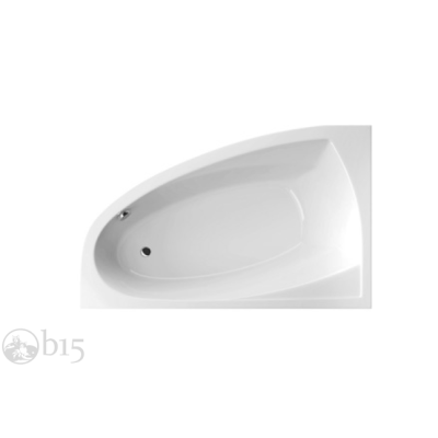 Ванна акрилова Radaway Rineia 160x100 в комплекті з ніжками / ліва WA1-31-160x100L