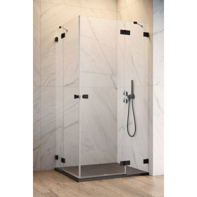 Душова кабіна RADAWAY Essenza Pro Black KDD 100Lx100Rx200 10096100-54-01L+10096100-54-01R