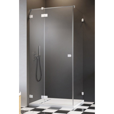 Душова кабіна RADAWAY Essenza Pro White KDJ 80Lx100x200 10097080-04-01L+10098100-01-01