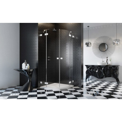 Душова кабіна RADAWAY Essenza Pro White PDD 100Lx100Rx200 10095100-04-01L+10095100-04-01R Душова кабіна RADAWAY Essenza Pro White PDD 100Lx100Rx200 10095100-04-01L+10095100-04-01R