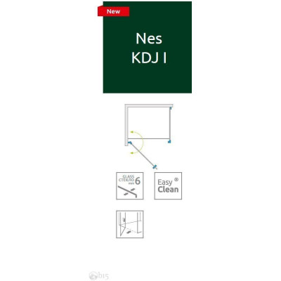 Душова кабіна RADAWAY Nes KDJ I 90x90x200 10022090-01-01R + 10039090-01-01 Душова кабіна RADAWAY Nes KDJ I 90x90x200 10022090-01-01R + 10039090-01-01