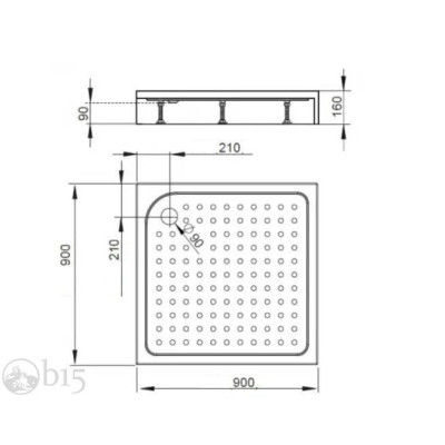 Душова кабіна RADAWAY Alienta C 90x90x190 скло прозоре + Піддон RADAWAY Rodos С Compact + сифон 690 Душова кабіна RADAWAY Alienta C 90x90x190 скло прозоре + Піддон RADAWAY Rodos С Compact + сифон 690