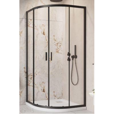 Душевая кабина 90x90 RADAWAY Alienta Black A стекло прозрачное 10229090-54-01