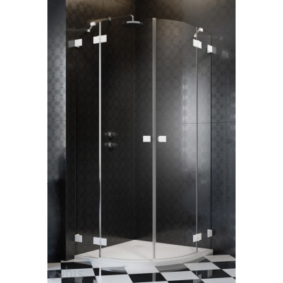 Душова кабіна RADAWAY Essenza Pro White PDD 90Lx90Rx200 10095090-04-01L+10095090-04-01R