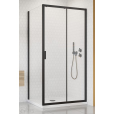 Душевая кабина RADAWAY Alienta Black DWJ+S 100x90x190 стекло прозрачное 10260100-54-01+10270090-54-01