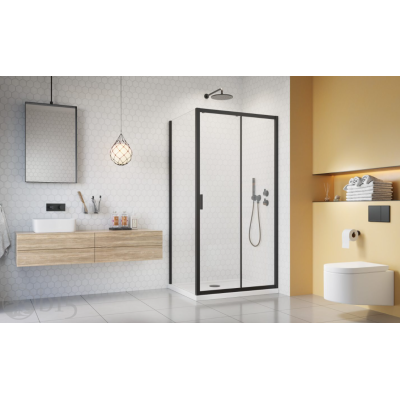 Душевая кабина RADAWAY Alienta Black DWJ+S 120x80x190 стекло прозрачное 10260120-54-01+10270080-54-01 Душевая кабина RADAWAY Alienta Black DWJ+S 120x80x190 стекло прозрачное 10260120-54-01+10270080-54-01