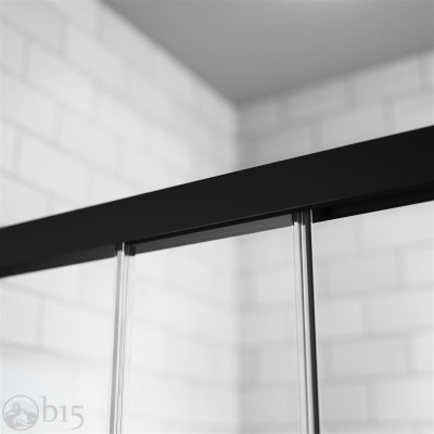 Душевая кабина RADAWAY Idea Black KDD 100Lx100R 387062-54-01L+387062-54-01R