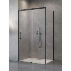 Душевая кабина RADAWAY Idea Black KDS 120Lx80R 10115120-54-01L+10117080-01-01