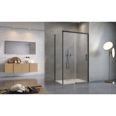Душевая кабина RADAWAY Idea Black KDS 100Rx80L 10115100-54-01R+10117080-01-01