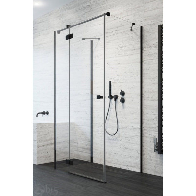 Душевая кабина RADAWAY Essenza Black KDJ+S 100Lx80x200 1385022-54-01L+1384051-01-01+1384051-01-01