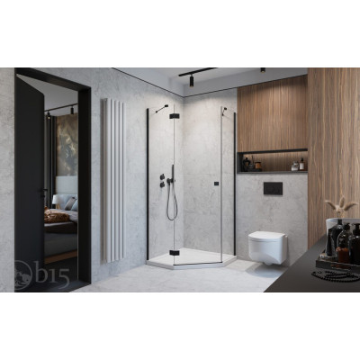 Душевая кабина RADAWAY Essenza Black PTJ 90x90x200 1385010-54-01L+1385050-01-01 Душевая кабина RADAWAY Essenza Black PTJ 90x90x200 1385010-54-01L+1385050-01-01