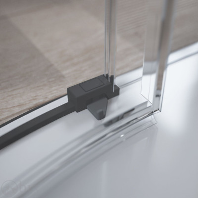 Душевая кабина RADAWAY Idea Black PDD 90x90x200 стекло прозрачное черный профиль 387139-01-01 + 387140-54-01 Душевая кабина RADAWAY Idea Black PDD 90x90x200 стекло прозрачное черный профиль 387139-01-01 + 387140-54-01