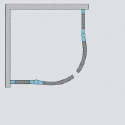 Душова кабіна RADAWAY Torrenta PDD 90x90x195 131600-01-01 Душова кабіна RADAWAY Torrenta PDD 90x90x195 131600-01-01