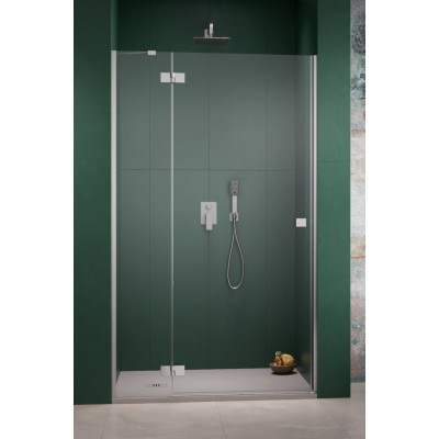 Душевая дверь RADAWAY Essenza Brushed Nickel DWJ 110 см 1385015-91-01L