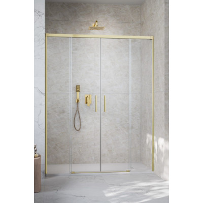 Душевая дверь RADAWAY Idea Brushed Gold DWD 160 см 387126-99-01