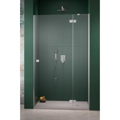 Душевая дверь RADAWAY Essenza Brushed Nickel DWJ 120 см 1385016-91-01R