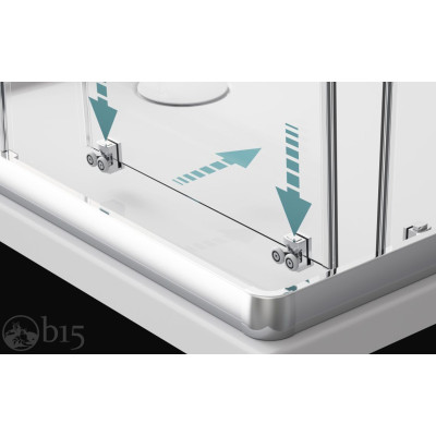 Душевая дверь RADAWAY Premium Plus DWJ 100 см стекло прозрачное 33303-01-01N Душевая дверь RADAWAY Premium Plus DWJ 100 см стекло прозрачное 33303-01-01N