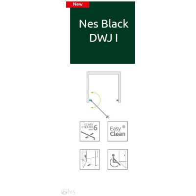 Душевая дверь RADAWAY Nes Black DWJ I 100 см 10026100-54-01R Душевая дверь RADAWAY Nes Black DWJ I 100 см 10026100-54-01R