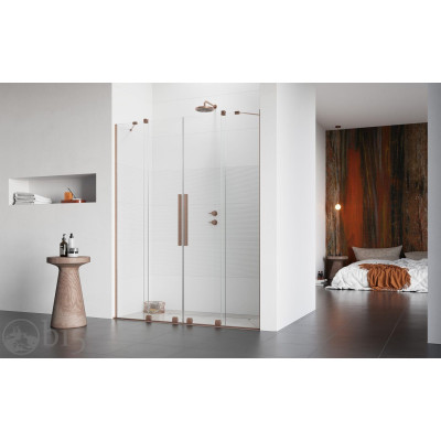 Душові двері RADAWAY Furo Brushed Copper DWD 150 см скло прозоре 10108413-93-01+10111367-01-01 Душові двері RADAWAY Furo Brushed Copper DWD 150 см скло прозоре 10108413-93-01+10111367-01-01