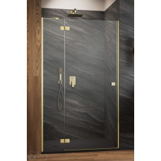 Душові двері RADAWAY Essenza Brushed Gold DWJ 100 см 1385014-99-01L