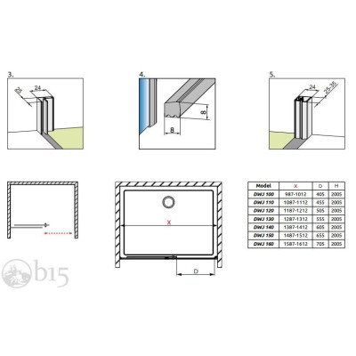 Душевая дверь RADAWAY Idea Black DWJ 120 см 387016-54-01R Душевая дверь RADAWAY Idea Black DWJ 120 см 387016-54-01R
