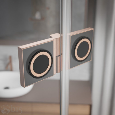 Душові двері RADAWAY Essenza Brushed Copper DWJ 110 см 1385015-93-01R