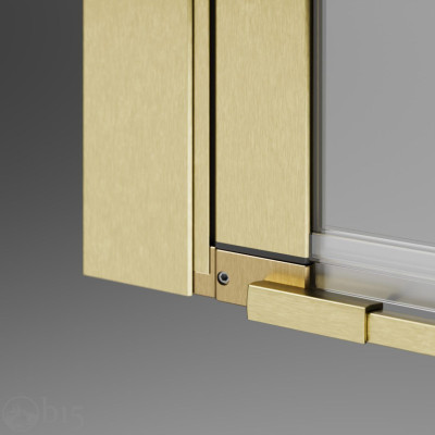 Душевая дверь RADAWAY Nes Brushed Gold DWD I 110 см 10027110-99-01 Душевая дверь RADAWAY Nes Brushed Gold DWD I 110 см 10027110-99-01