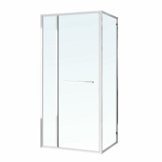 CRUZE душевая кабина 90*90*200см, тип двери COME IN, хромированный профиль, прозрачное стекло