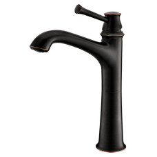 PODZIMA смеситель для умывальника высокий, брошенный черный, 35 мм.