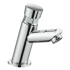 PUSH кран для холодной воды, нажимной, хром.