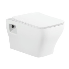 FLEX унитаз 52,5*33,5*36см подвесной, сидение Duroplast Slim slow-closing