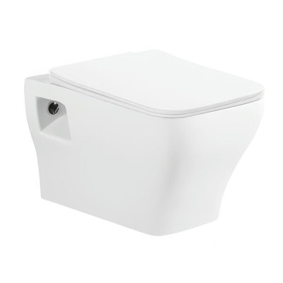 FLEX унітаз 52,5*33,5*36см підвісний, сидіння Duroplast Slim slow-closing