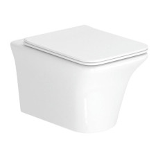 ELANTA Rimless подвесной унитаз 49*36*39,5 см, сидение Duroplast Slim slow-closing