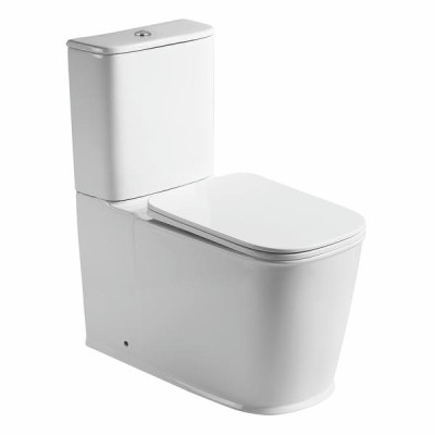 PUERTA RIM компакт 69*38*79см, гор. выпуск, нижний подвод, бачок 3/6л, сиденье жесткое slow-closing