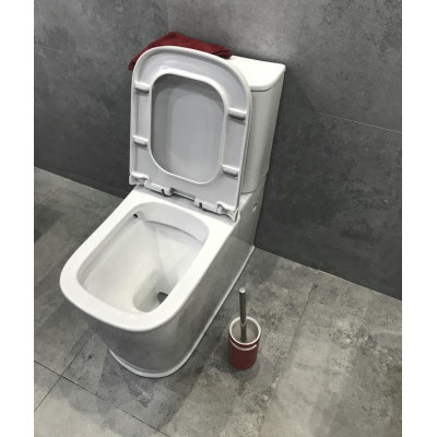 PUERTA RIM компакт 69*38*79см, гор. выпуск, нижний подвод, бачок 3/6л, сиденье жесткое slow-closing PUERTA RIM компакт 69*38*79см, гор. выпуск, нижний подвод, бачок 3/6л, сиденье жесткое slow-closing