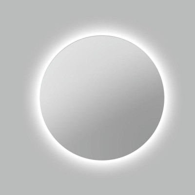 LUNA RONDA зеркало подвесное круглое 60см, с контражурной подсветкой, без выключателя