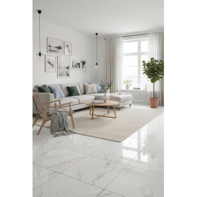 Керамогранит Noversa Ceramica Calacatta Bellisimo white 60х60 Керамогранит Noversa Ceramica Calacatta Bellisimo white 60х60