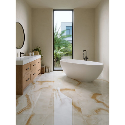 Керамогранит Noversa Ceramica Gold Onyx beige 60х120 Керамогранит Noversa Ceramica Gold Onyx beige 60х120