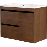 Шкафчик под умывальник Praga Amelia 900L Fancy Marble
