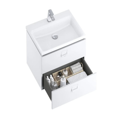 Шафка під умивальник Comfort SD 600 White-White RAVAK Шафка під умивальник Comfort SD 600 White-White RAVAK