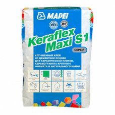 Цементний еластичний клей Mapei Keraflex Maxi S1 Grey 25 кг (094081125G)