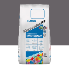 Цементный раствор для заполнения швов шириной до 6 мм Mapei Keracolor FF ALU 119 Серый Лондон 2 кг (5051192)