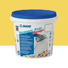 Епоксидний шовний заповнювач (фуга) MAPEI KERAPOXY EASY DESIGN №150, жовтий, 3 кг (5KB015003)