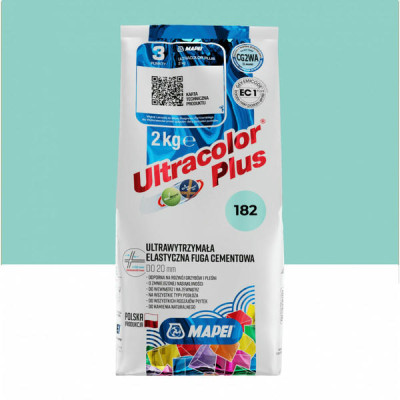 Цементная затирка MAPEI Ultracolor Plus 182 (турмалин) 2 кг (6018202A)