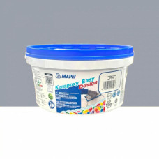 Епоксидний шовний заповнювач (фуга) MAPEI KERAPOXY EASY DESIGN №127, арктичний сірий, 1,5 кг (5KB012715)