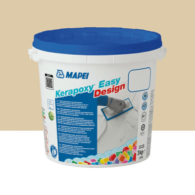 Епоксидний шовний заповнювач (фуга) MAPEI KERAPOXY EASY DESIGN №138, мигдаль, 3 кг (5KB013803)