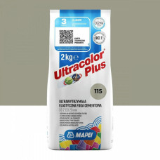 Цементная затирка MAPEI Ultracolor Plus 115 (речной серый) 2 кг (6011502A)
