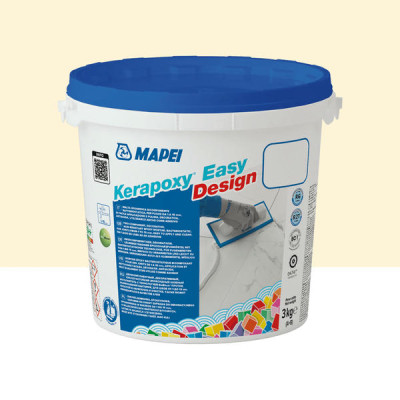 Епоксидний шовний заповнювач (фуга) MAPEI KERAPOXY EASY DESIGN №131, ваніль, 3 кг (5KB013103)